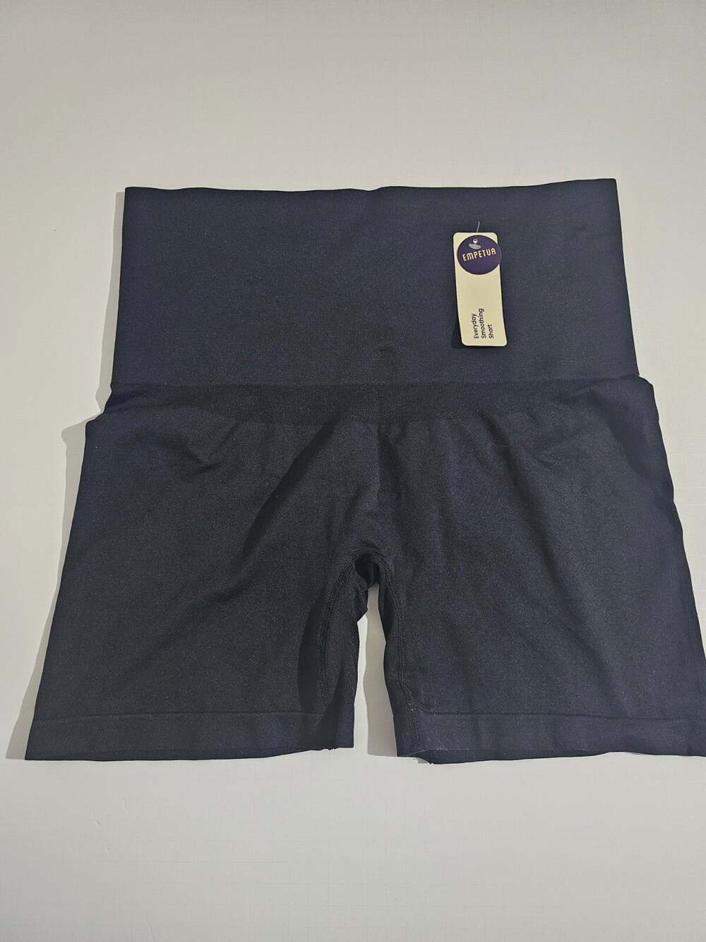 Empetua Black High Waisted Shaper Shorts Size XXXL NWTs Smoothing Shapewear